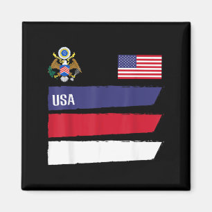 Íman Bandeira da América do EUA Futebol Bandeirinha Tor
