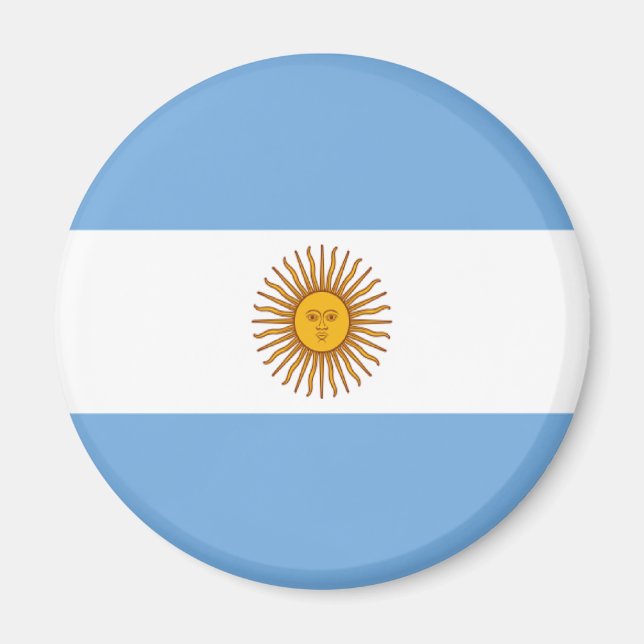 Íman Bandeira da Argentina (Frente)
