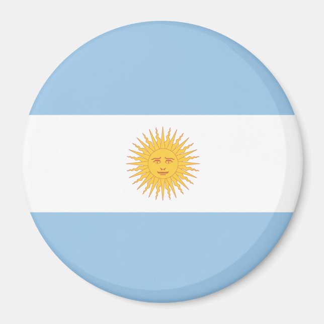 Íman Bandeira da Argentina (Frente)
