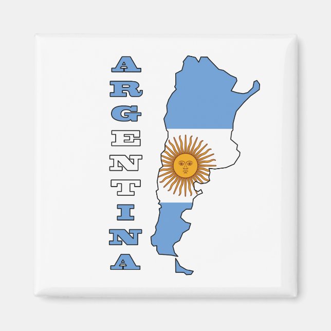 Íman Bandeira da Argentina (Frente)