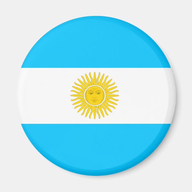 Íman Bandeira da Argentina (Frente)