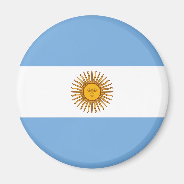Íman Bandeira da Argentina (Frente)