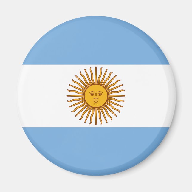 Íman Bandeira da Argentina (Frente)