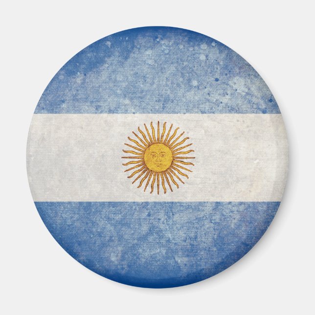 Íman Bandeira da Argentina (Frente)