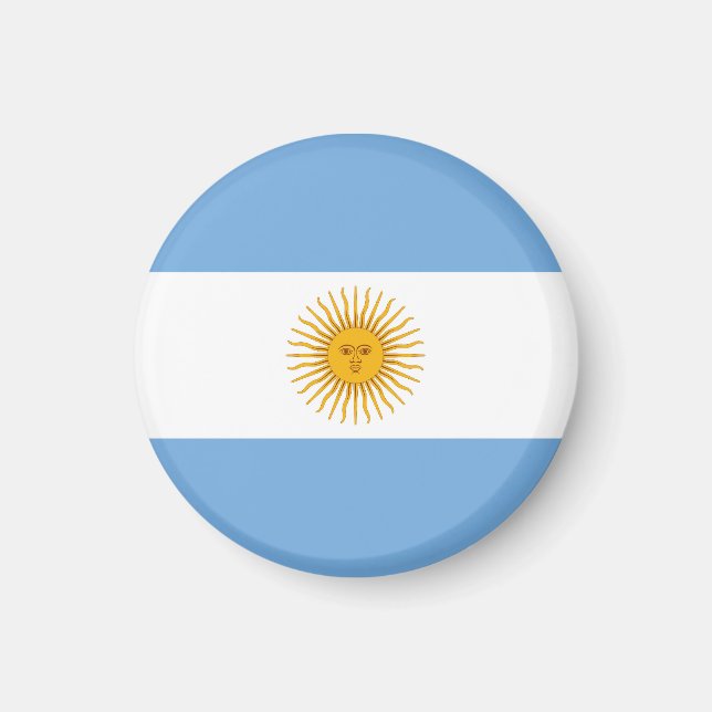 Íman Bandeira da Argentina (Frente)