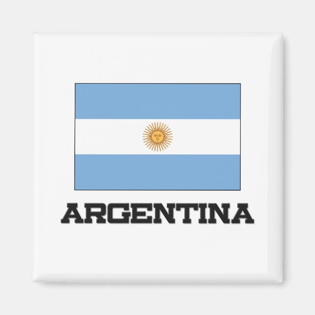 Íman Bandeira da Argentina (Frente)