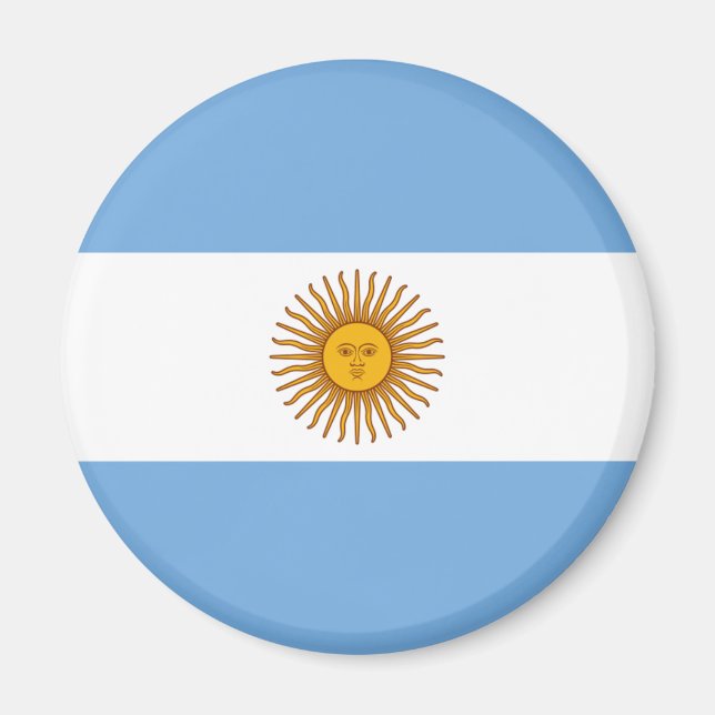 Íman Bandeira da Argentina - Bandera da Argentina (Frente)