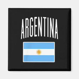 Íman Bandeira da Argentina Torcedor de Futebol Argentin