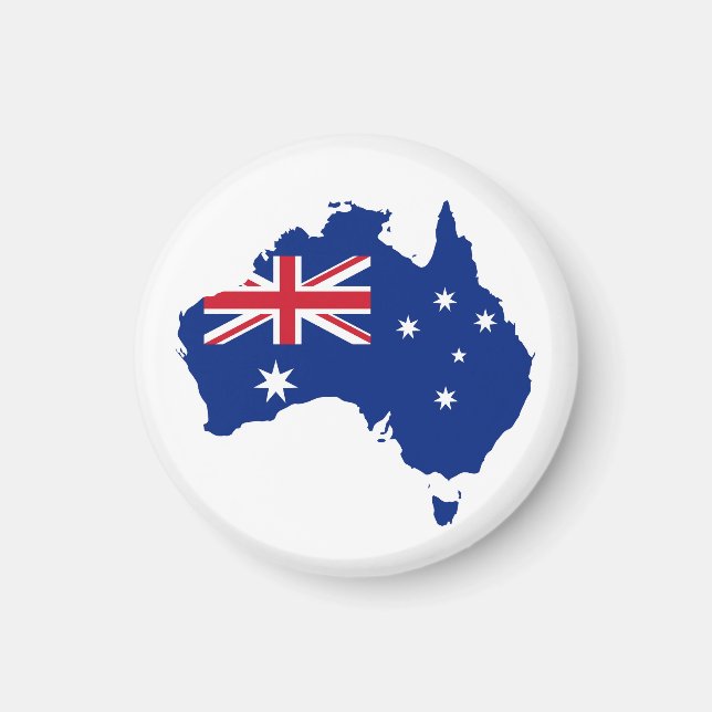 Íman Bandeira da Austrália (Frente)