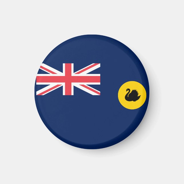 Íman Bandeira da Austrália Ocidental (Frente)