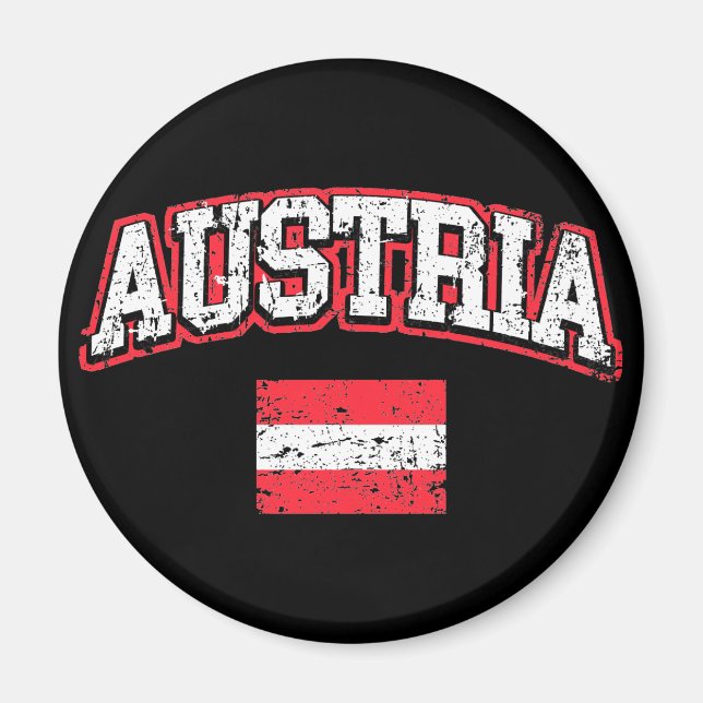 Íman Bandeira da Áustria (Frente)