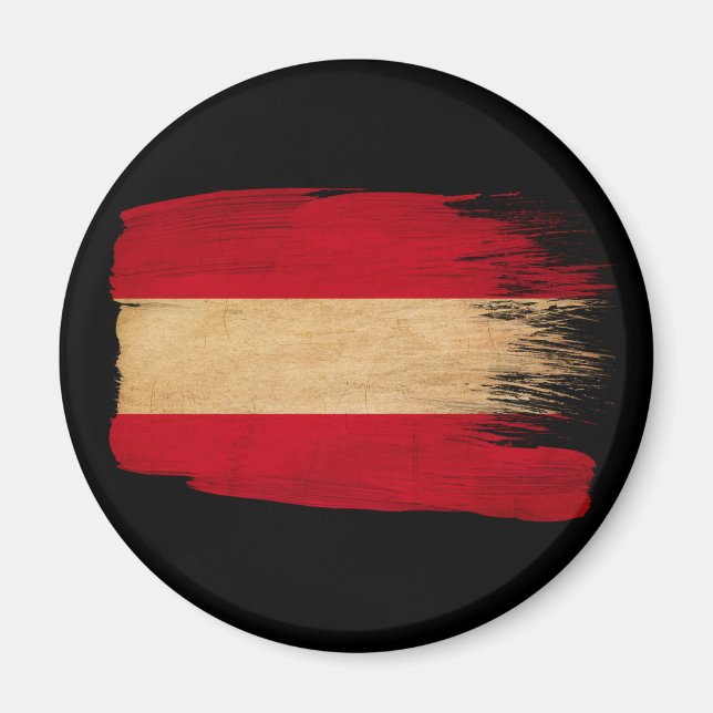 Íman Bandeira da Áustria (Frente)