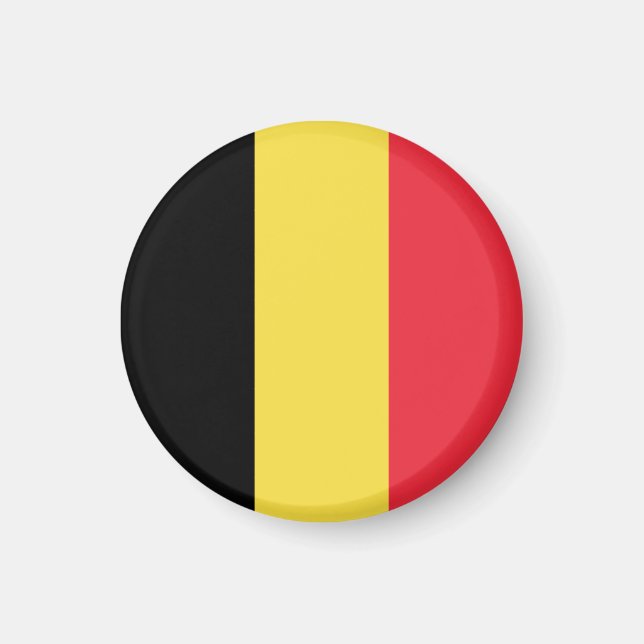 Íman Bandeira da Bélgica (Frente)
