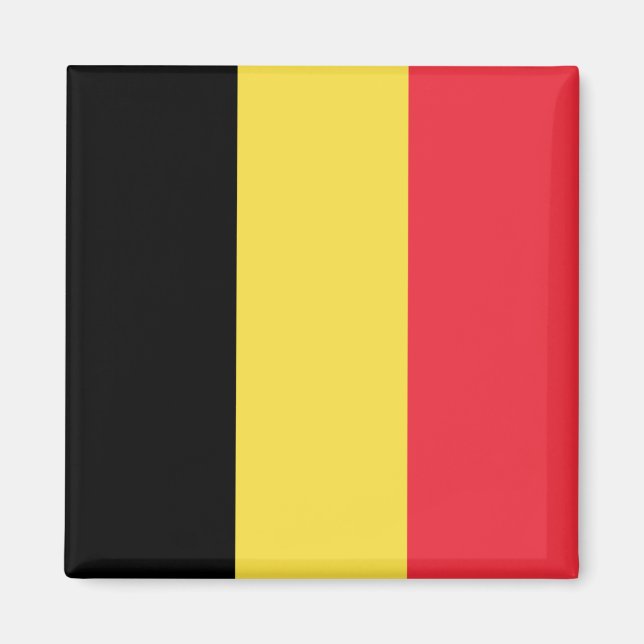 Íman Bandeira da Bélgica (Frente)