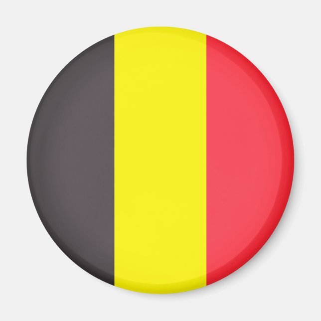 Íman Bandeira da Bélgica (Frente)