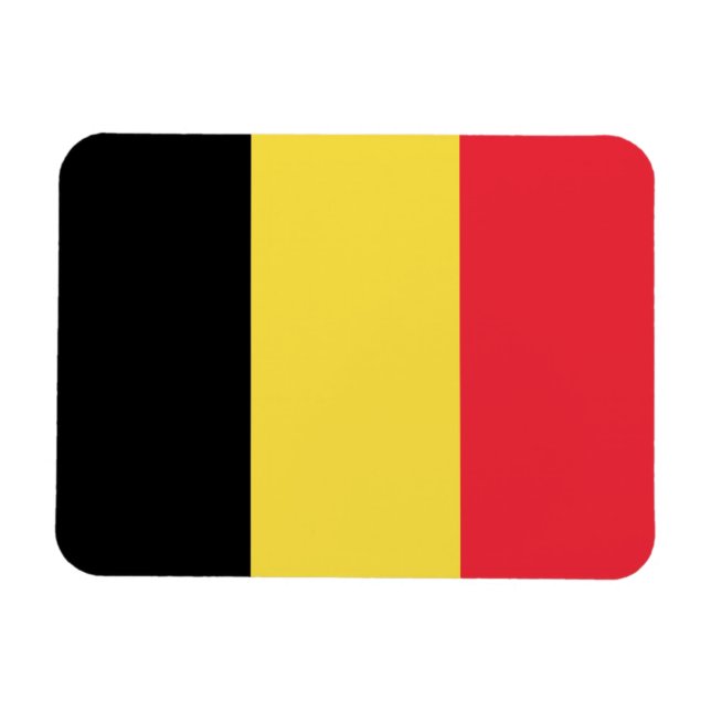 Íman Bandeira da Bélgica (Horizontal)