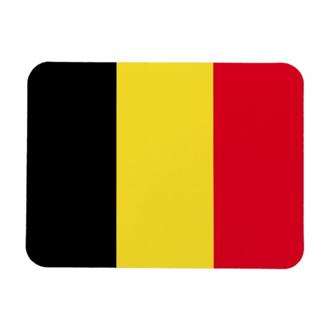 Íman Bandeira da Bélgica (Horizontal)
