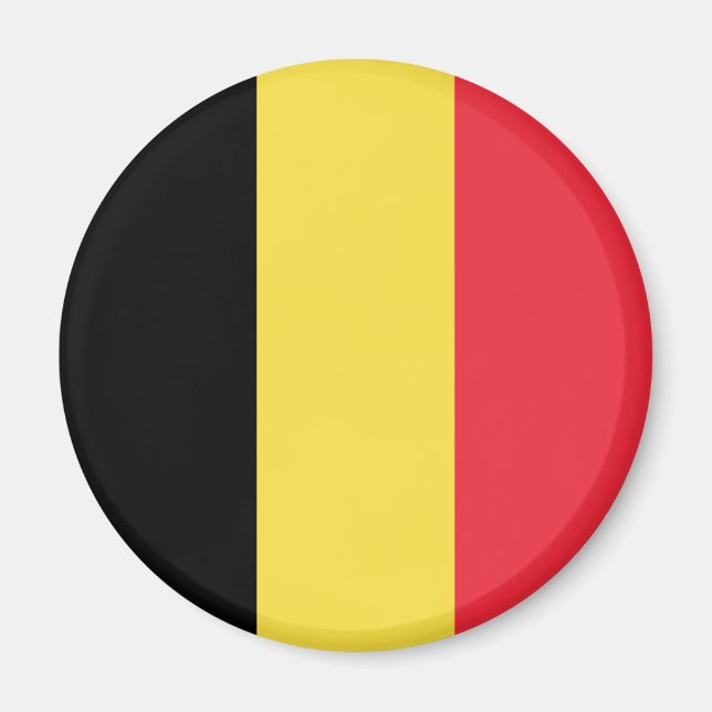 Íman Bandeira da Bélgica (Frente)