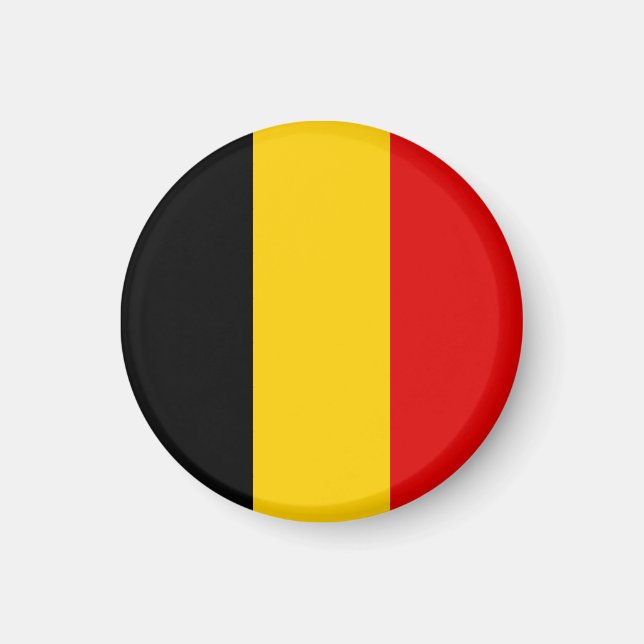 Íman Bandeira da Bélgica (Frente)