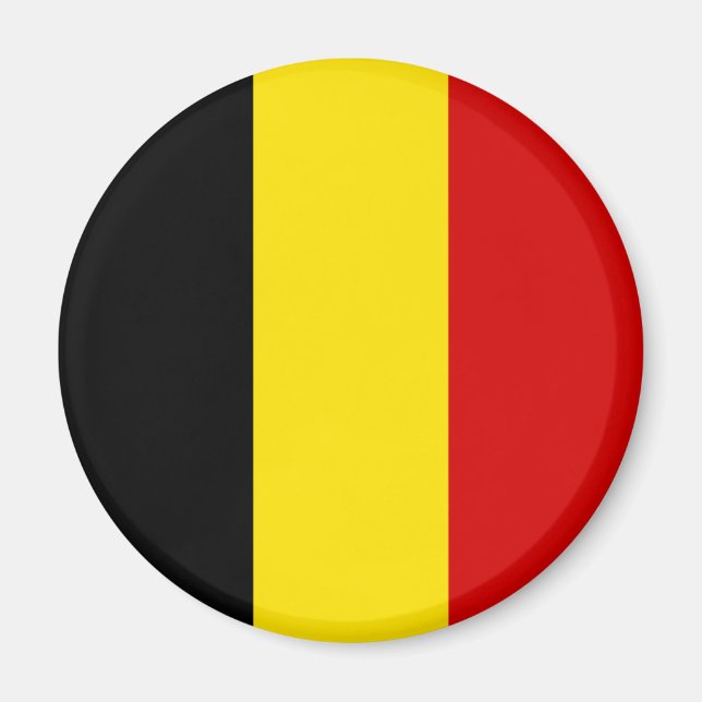 Íman Bandeira da Bélgica (Frente)