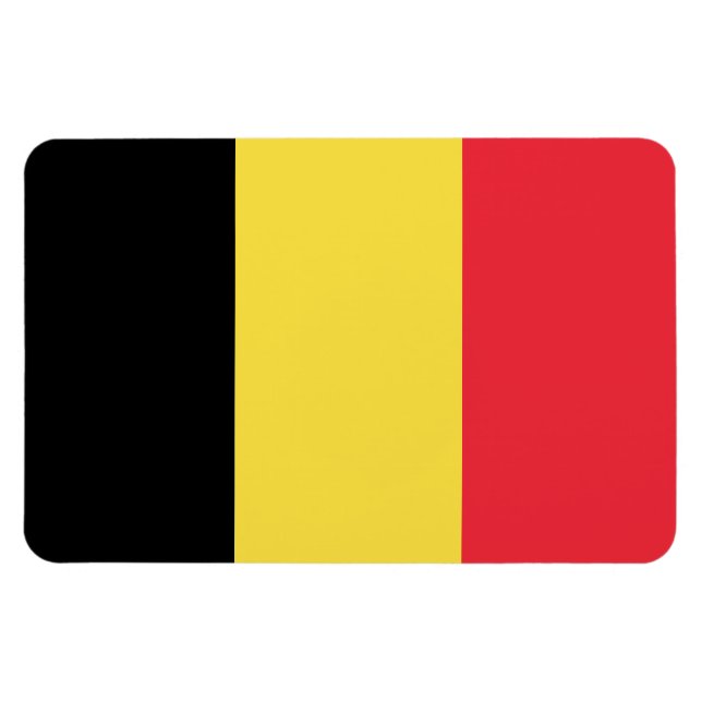 Íman Bandeira da Bélgica (Horizontal)