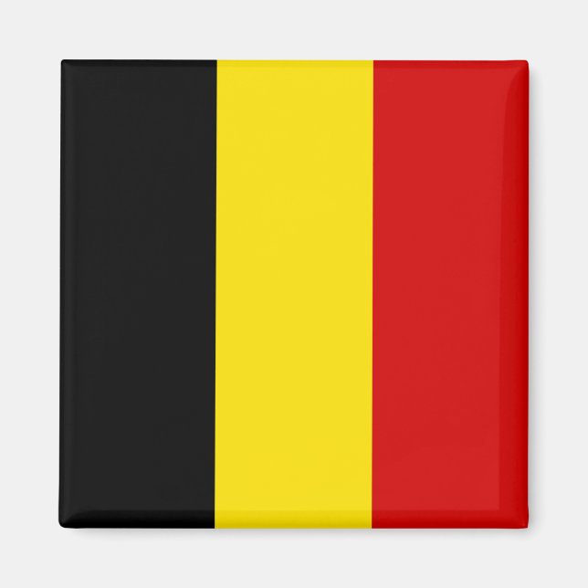 Íman Bandeira da Bélgica (Frente)