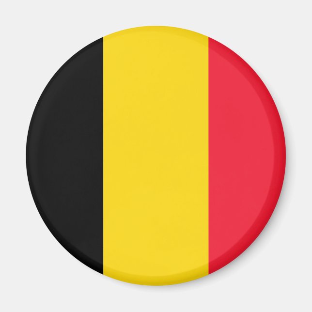Íman Bandeira da Bélgica (Frente)