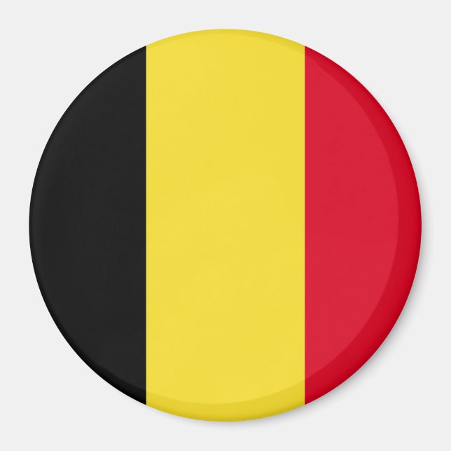 Íman Bandeira da Bélgica (Frente)
