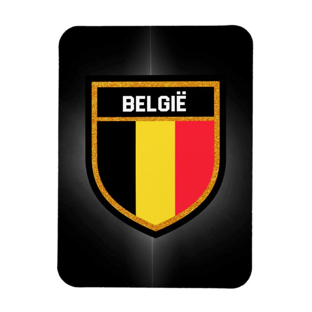 Íman Bandeira da Bélgica (Vertical)