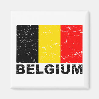 Íman Bandeira da Bélgica Vintage