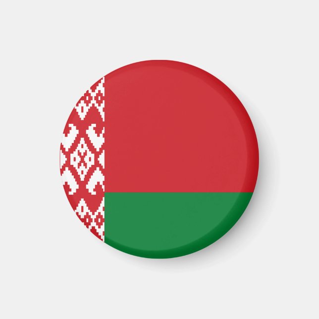 Íman Bandeira da Bielorrússia (Frente)