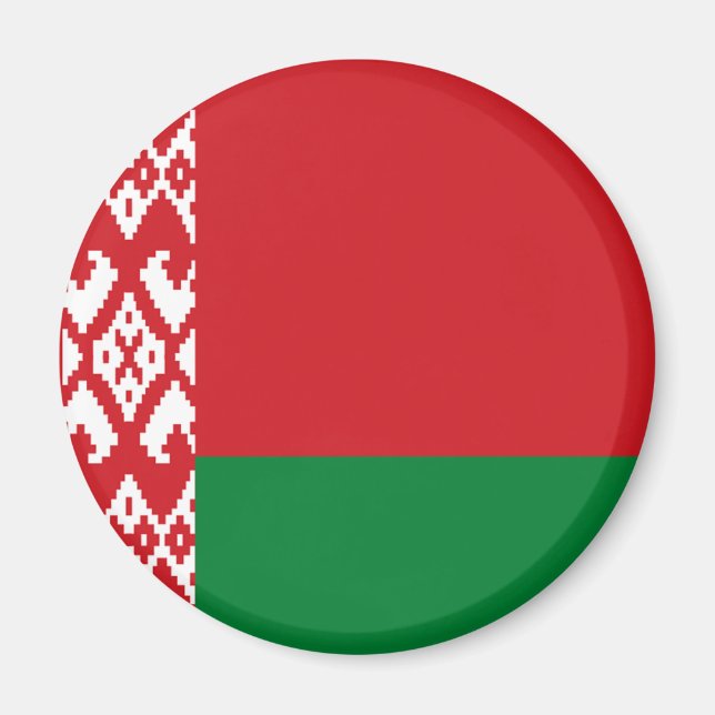 Íman Bandeira da Bielorrússia (Frente)