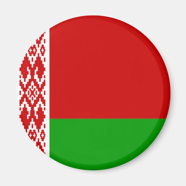 Íman bandeira da bielorrússia (Frente)