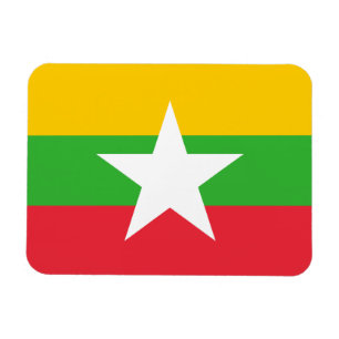 Íman Bandeira da Birmânia/Mianmar