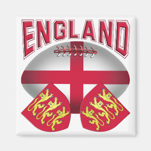 Íman Bandeira da bola de rugby de Inglaterra