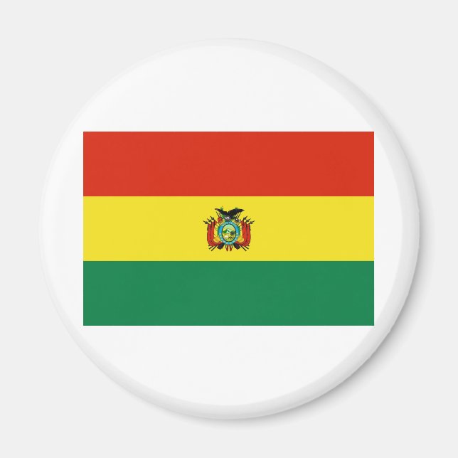Íman Bandeira da Bolívia (Frente)