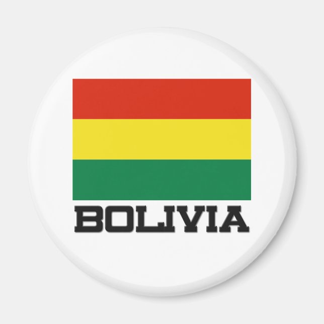Íman Bandeira da Bolívia (Frente)