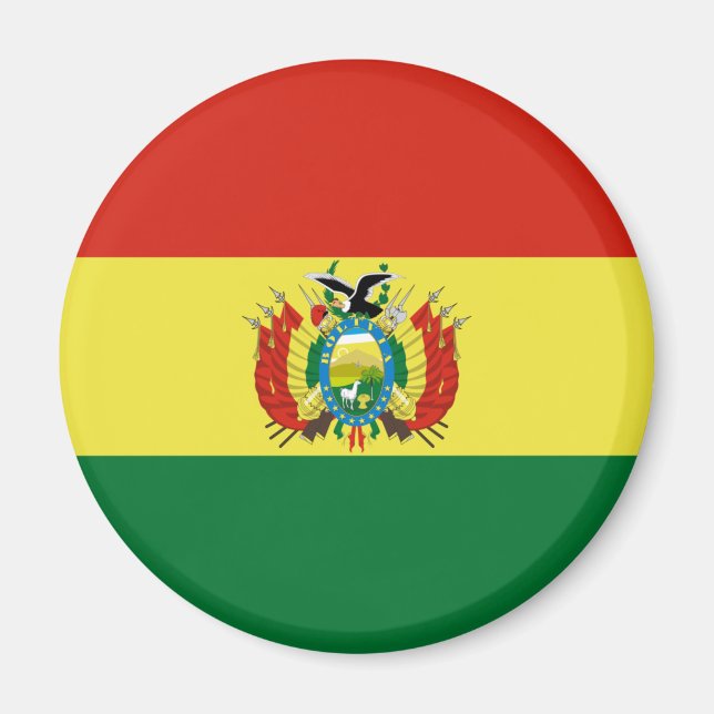 Íman Bandeira da Bolívia (Frente)