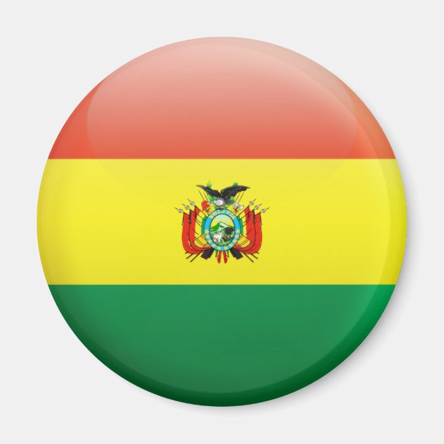 Íman Bandeira da Bolívia (Frente)