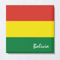 Bandeira da Bolívia e fãs de férias/esportes da Am