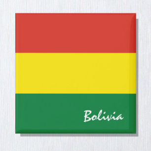 Íman Bandeira da Bolívia e fãs de férias/esportes na