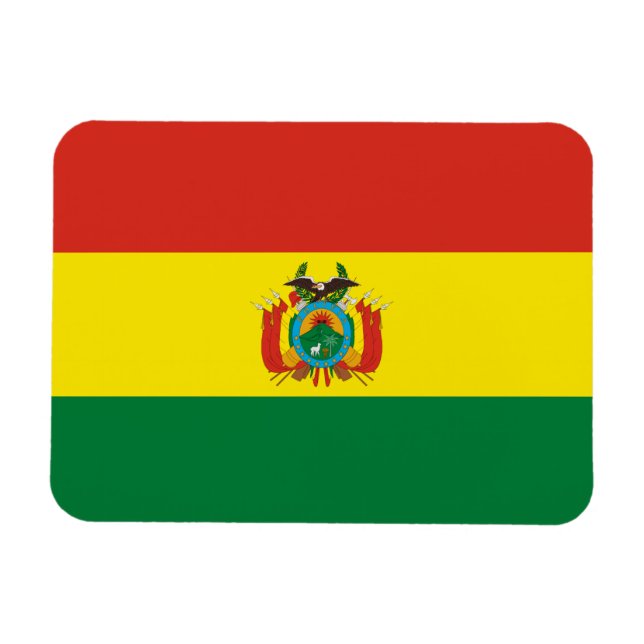 Íman Bandeira da Bolívia Patriótica (Horizontal)