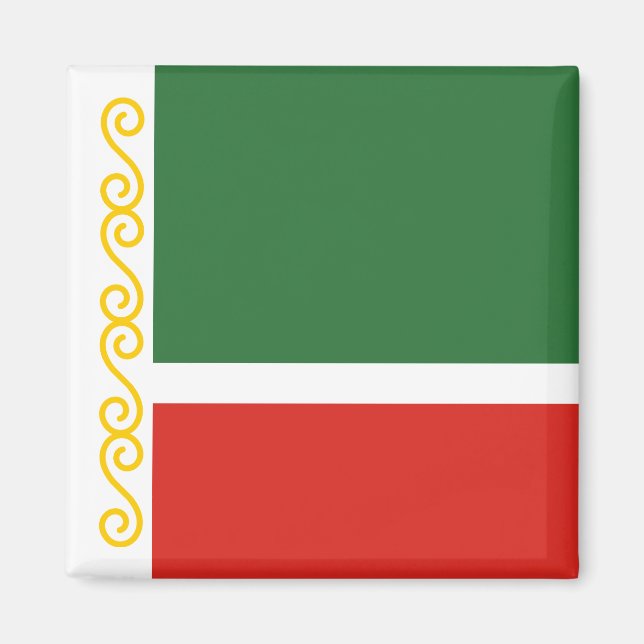 Íman Bandeira da Chechênia (Frente)