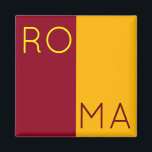 Íman Bandeira da cidade de Roma, Itália<br><div class="desc">Casaco de Armas - sem coroa - da cidade de Roma, Itália. Atribuição da imagem: Por Ssolbergj - Trabalho próprio, CC BY-SA 3.0, https://commons.wikimedia.org/w/index.php?curid=33201691.</div>