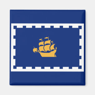 Íman Bandeira da Cidade do Quebec (Québec, Canadá)