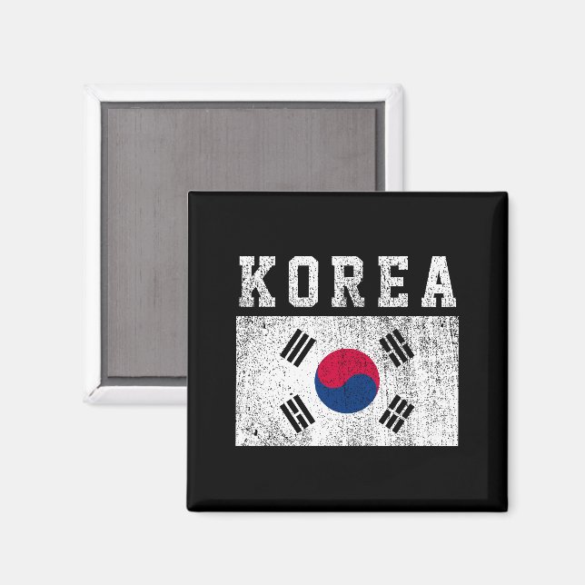 Íman Bandeira da Coreia (Front/Back)