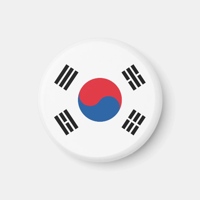 Íman Bandeira da Coreia do Sul (Frente)