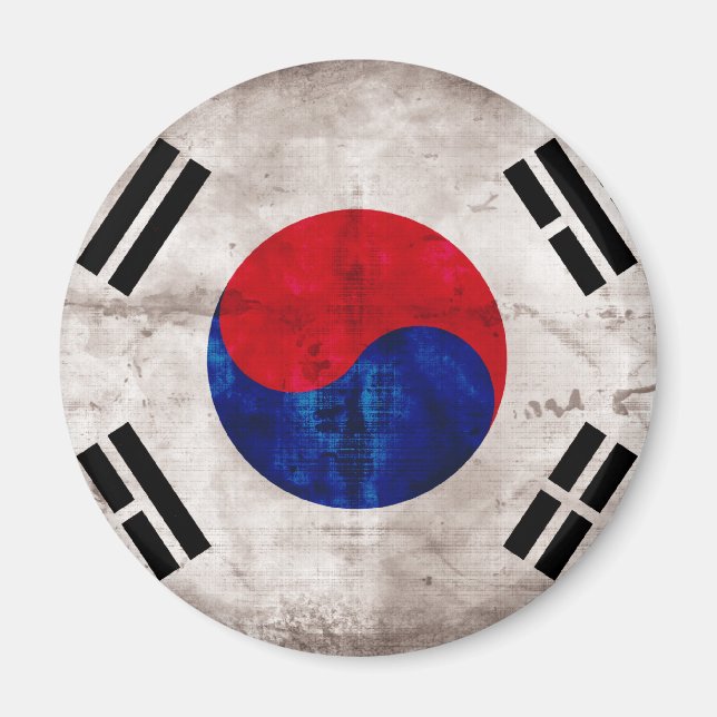 Íman Bandeira da Coreia do Sul (Frente)