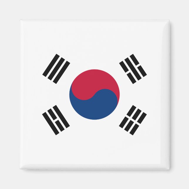 Íman Bandeira da Coreia do Sul (Frente)