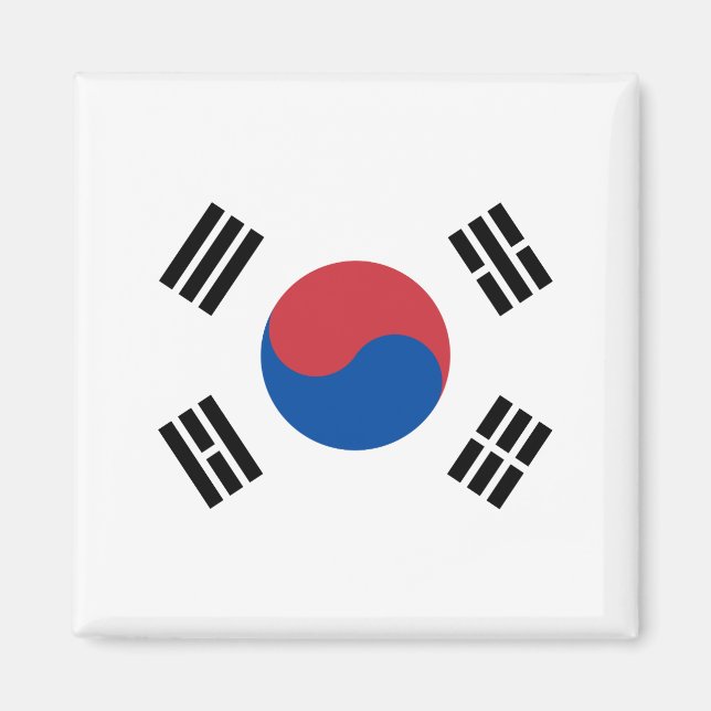 Íman Bandeira da Coreia do Sul (ROK) (Frente)